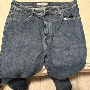 Chico’s Woman’s Jeans Classic Blue Denim Says Size 1 but fits Size 8